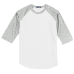 Sport-Tek Youth Colorblock Raglan Jersey.