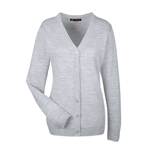 Harriton Ladies' Pilbloc™ V-Neck Button Cardigan Sweater